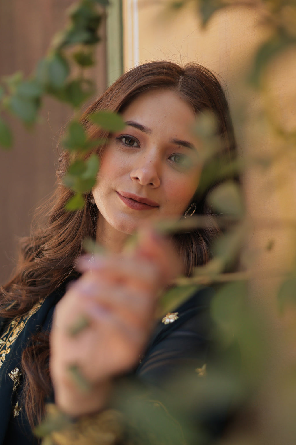 Avyuktha Rama Georgette Embroidery Anarkali Gown Set