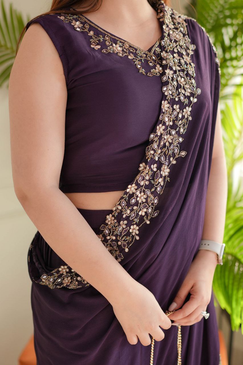 Pearl Perfection: Lehenga Choli Extravaganza