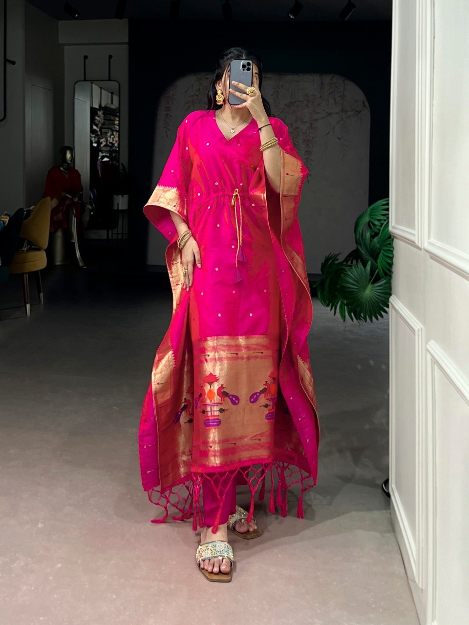 Royal Jacquard Kaftans made to shine in every moment