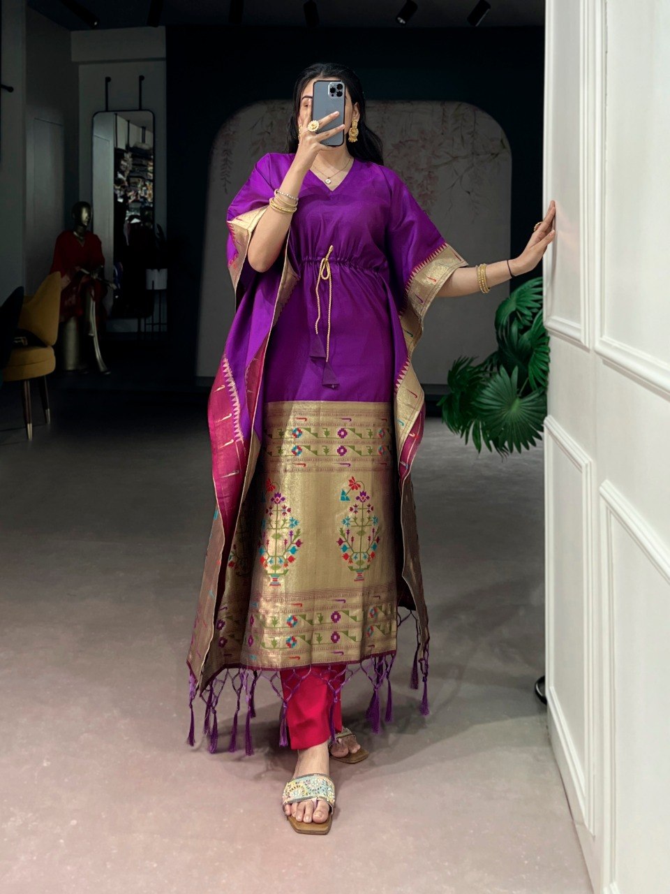 Royal Jacquard Kaftans made to shine in every moment