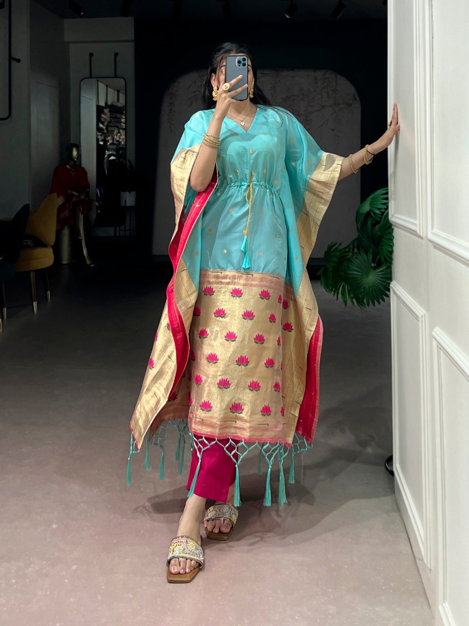 Royal Jacquard Kaftans made to shine in every moment