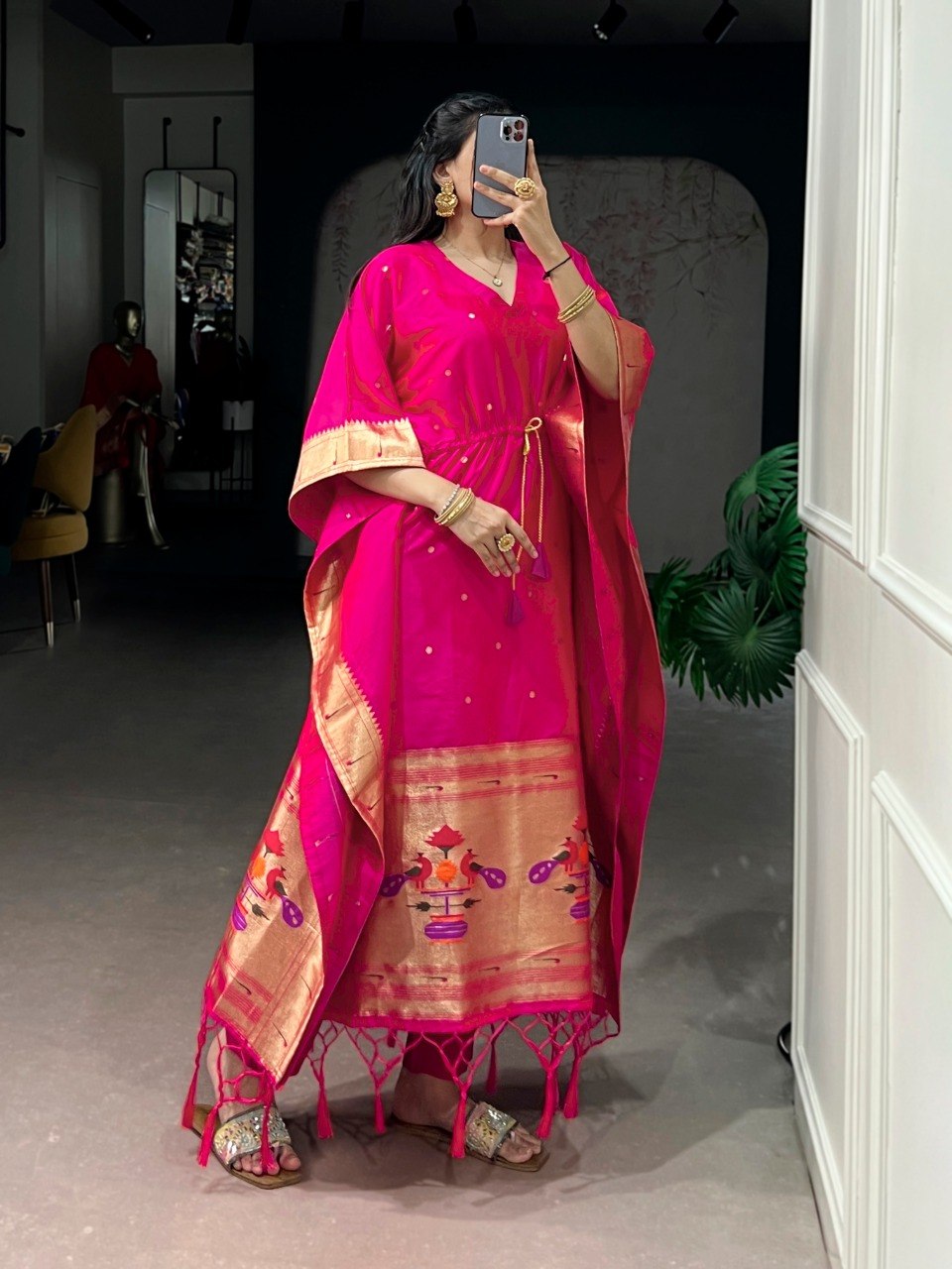 Royal Jacquard Kaftans made to shine in every moment