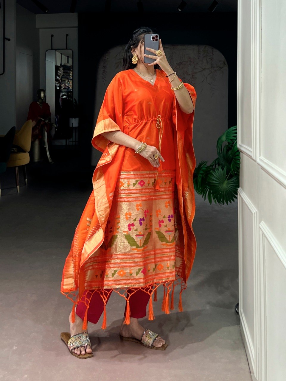 Royal Jacquard Kaftans made to shine in every moment
