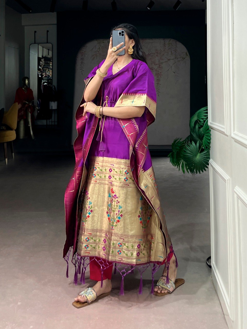 Royal Jacquard Kaftans made to shine in every moment