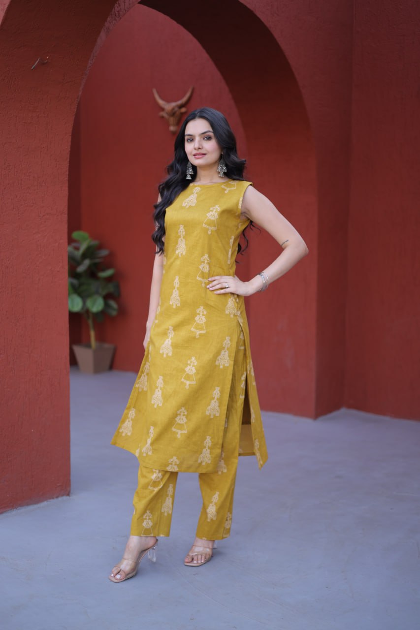 Nikita Pure Cotton Printed Summer Special Kurti Sets