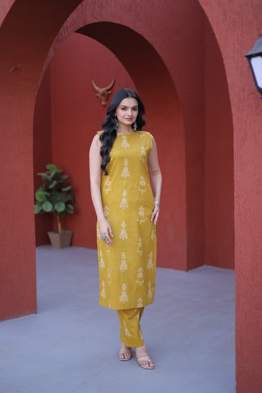 Nikita Pure Cotton Printed Summer Special Kurti Sets