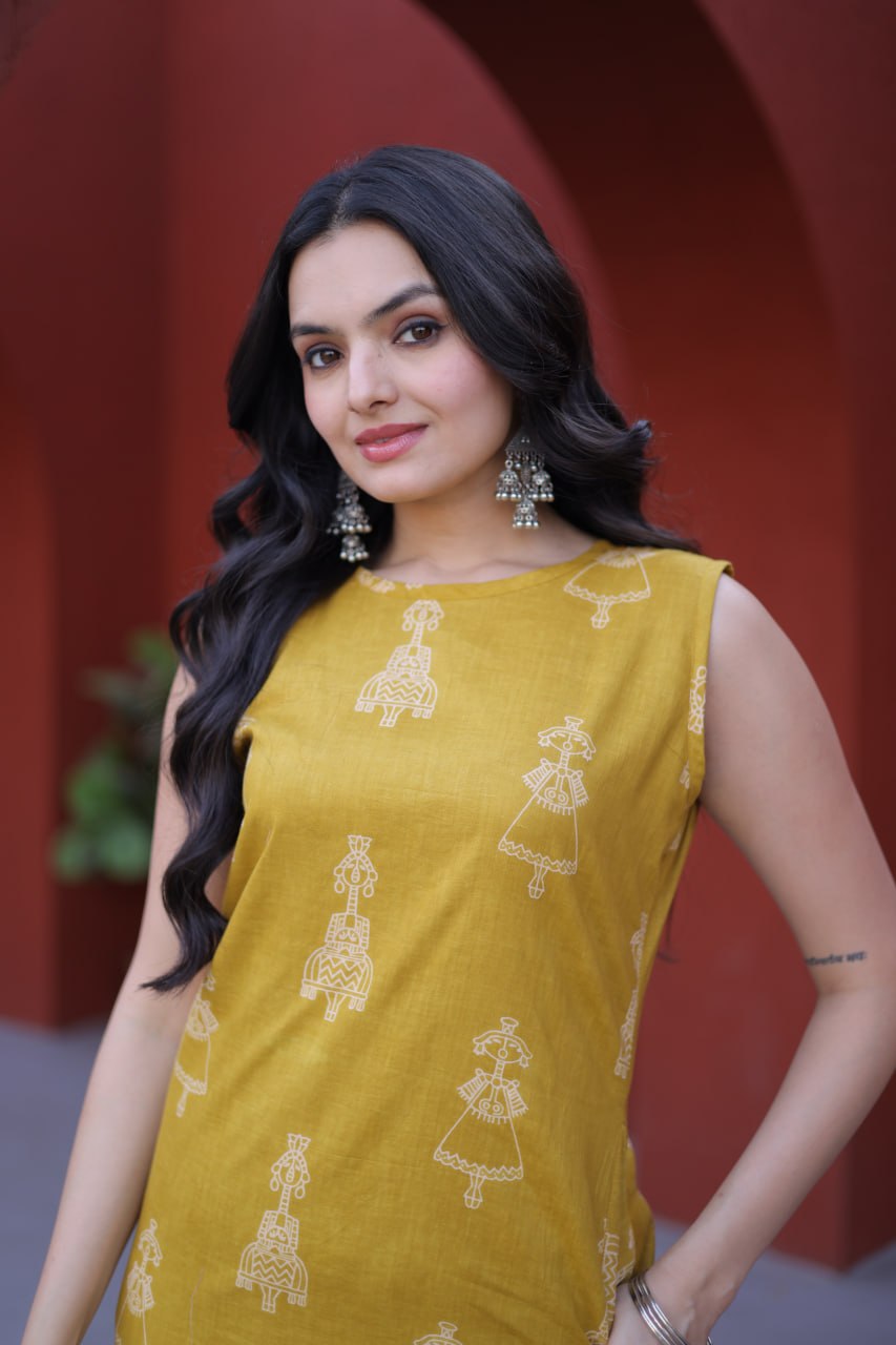 Nikita Pure Cotton Printed Summer Special Kurti Sets