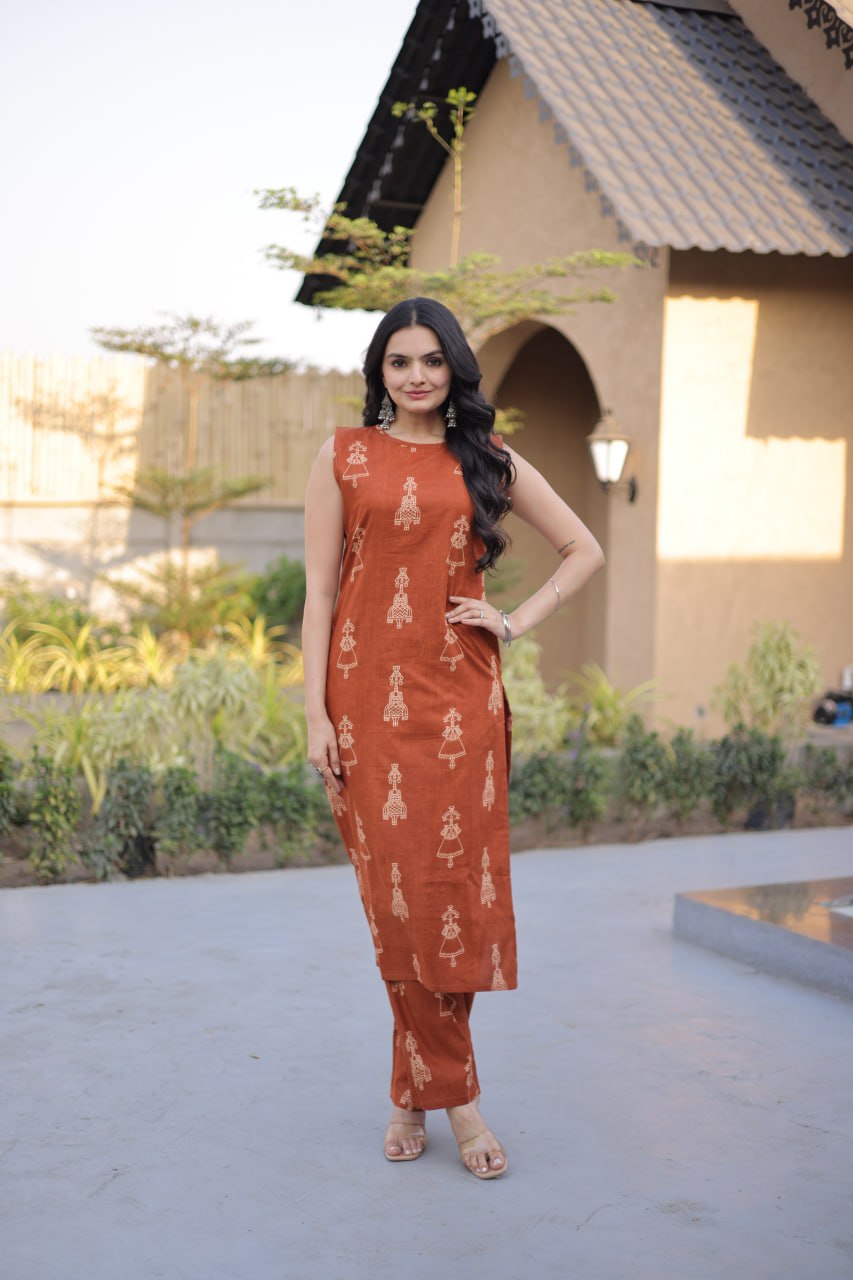 Nikita Pure Cotton Printed Summer Special Kurti Sets