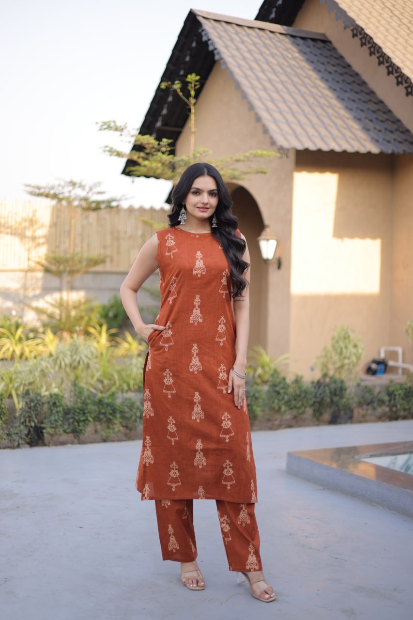 Nikita Pure Cotton Printed Summer Special Kurti Sets