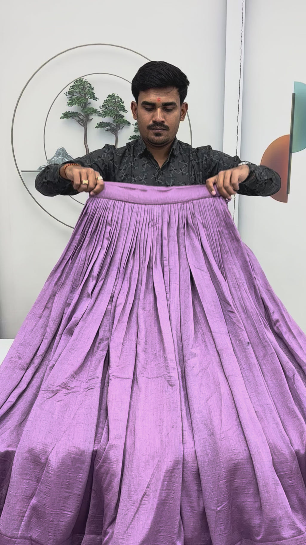 Mani Teal Color Vichitra Silk Crop Top Peacock Design Lehenga with Embroidered Shrug