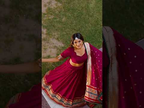 Prerna Maroon Color Pure Chanderi Zari Weaving Work Paithani Lehenga Choli