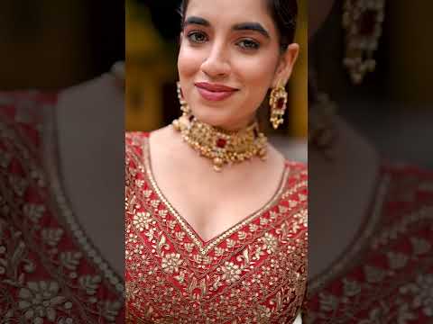 Rust Orange Silk Sequins Thread Embroidery Lehenga Choli with Dupatta