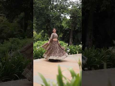 Rasika Brown Embroidered Designer Lehenga Choli
