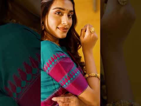 Swastika Teal Blue Color Pure Chanderi Thread Work Half Saree Lehenga