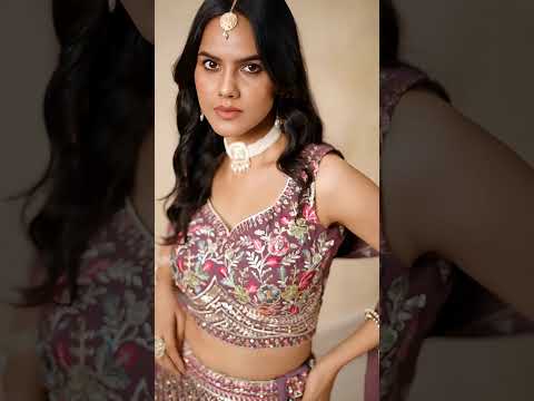 Sakhi Light Purple Soft Georgette with Sequins Zari Resham and Badla Embroidery Work Lehenga Choli