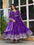 Meghnita Anarkali suit in American Silk with thread & sequin embroidery, padded gown, stitched pant & dupatta—perfect for weddings & festive wear.