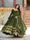 Pragnika Pure Silk Embroidered Gown with Dupatta